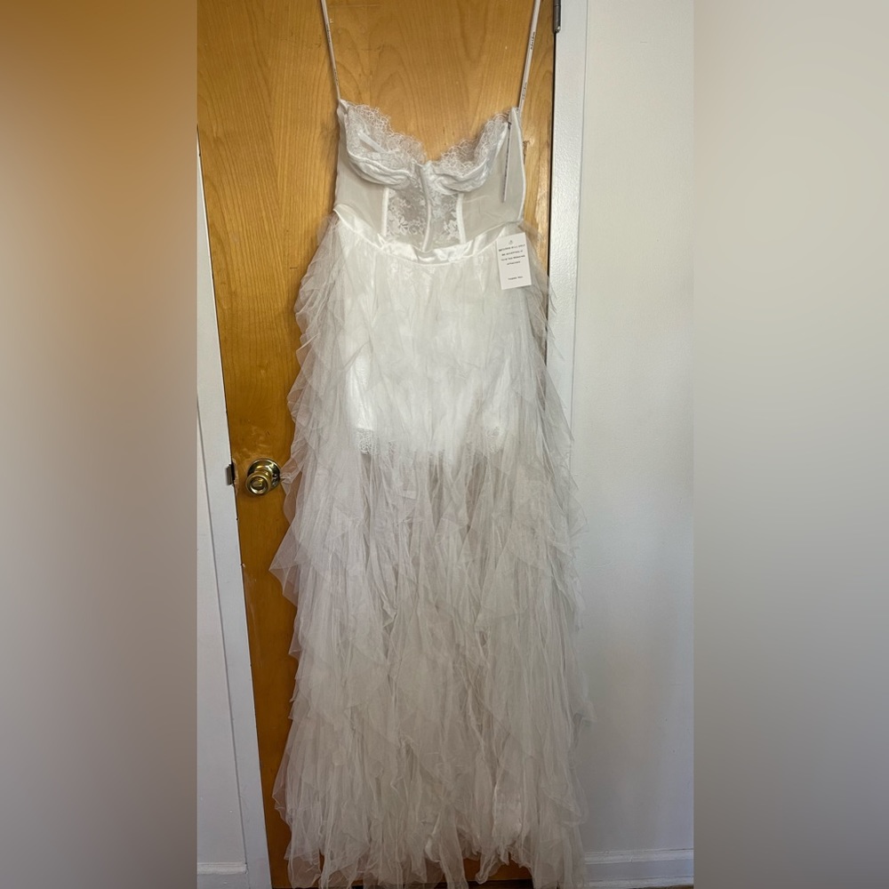 For Love & Lemons Bustier Gown